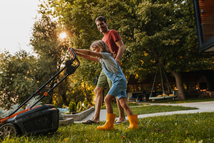 Who is responsible for maintaining lawns and gardens?